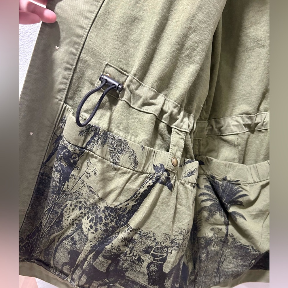 Banana Republic Army Green Jacket. XL. NWOT. - Picture 2 of 9